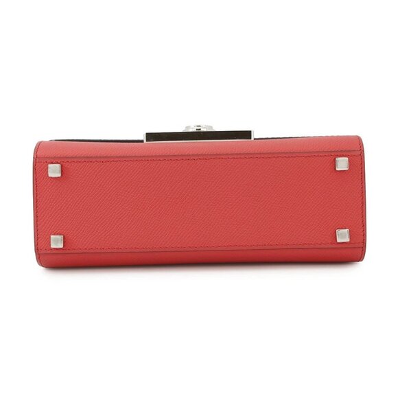 MOYNAT Moynat Regine 2-way Bag Leather Red - Picture 3 of 16